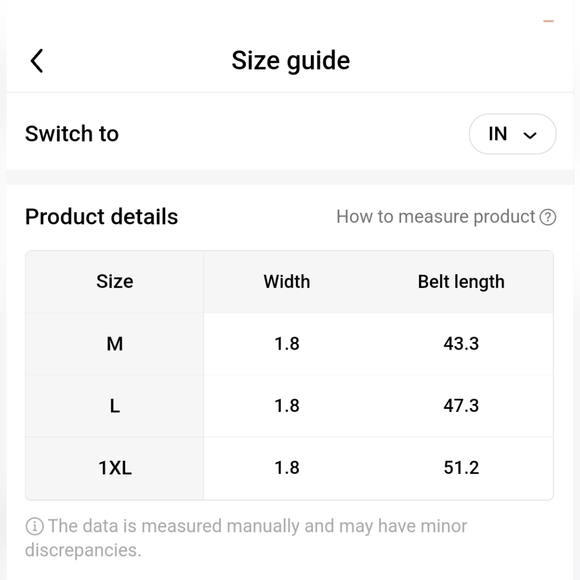 New turqouise concho chain belt - Picture 5 of 5